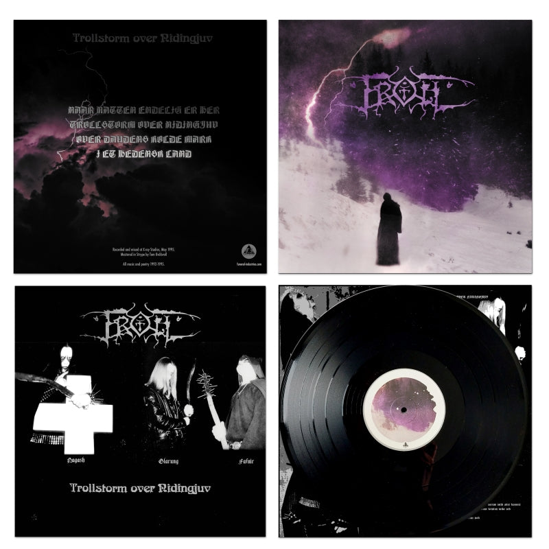 TROLL: Trollstorm Over Nidingjuv LP (black vinyl, printed inner) *new*