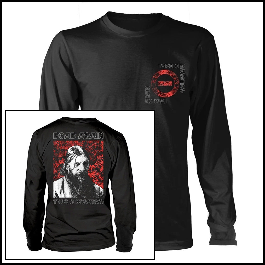 TYPE O NEGATIVE: RED RASPUTIN longsleeve shirt