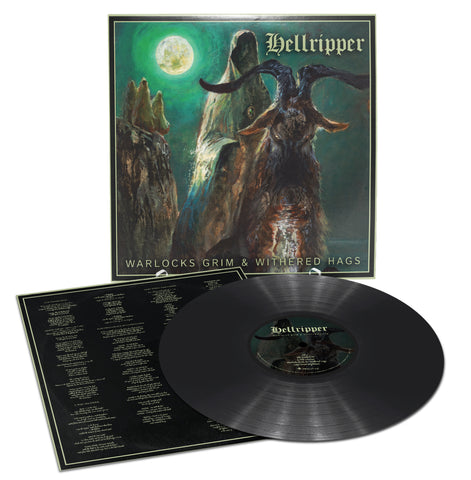 HELLRIPPER: Warlocks Grim & Withered Hags LP (black thrash mastery, black vinyl, inner sleeve)