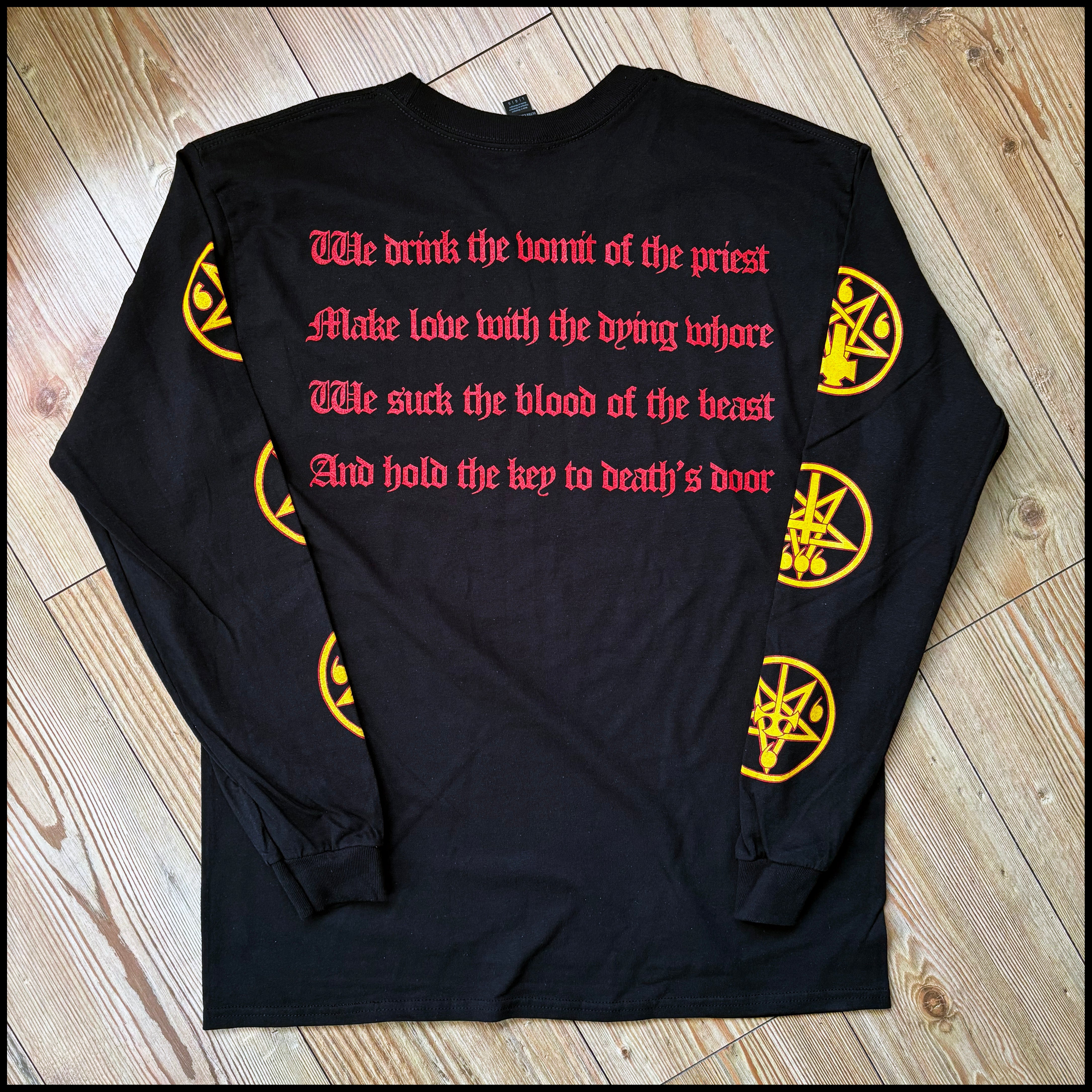 VENOM: official BLACK METAL longsleeve shirt – CultNeverDies