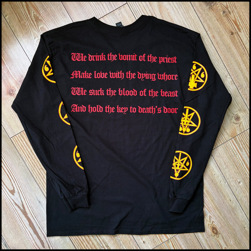 VENOM: official BLACK METAL longsleeve shirt