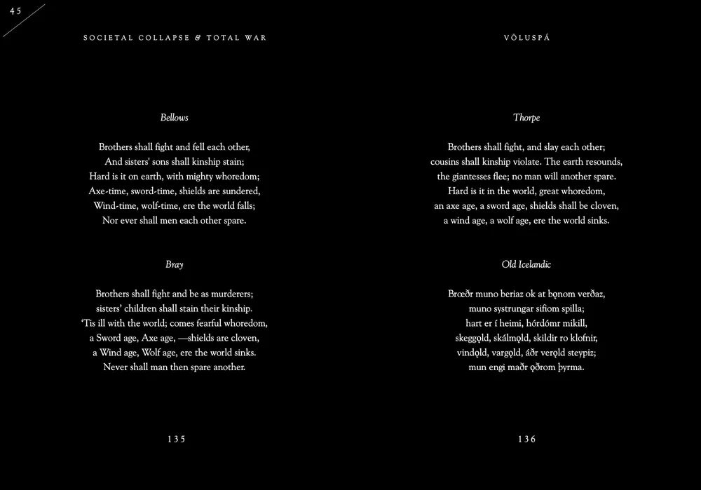 THE COMPARATIVE VOLUSPA book