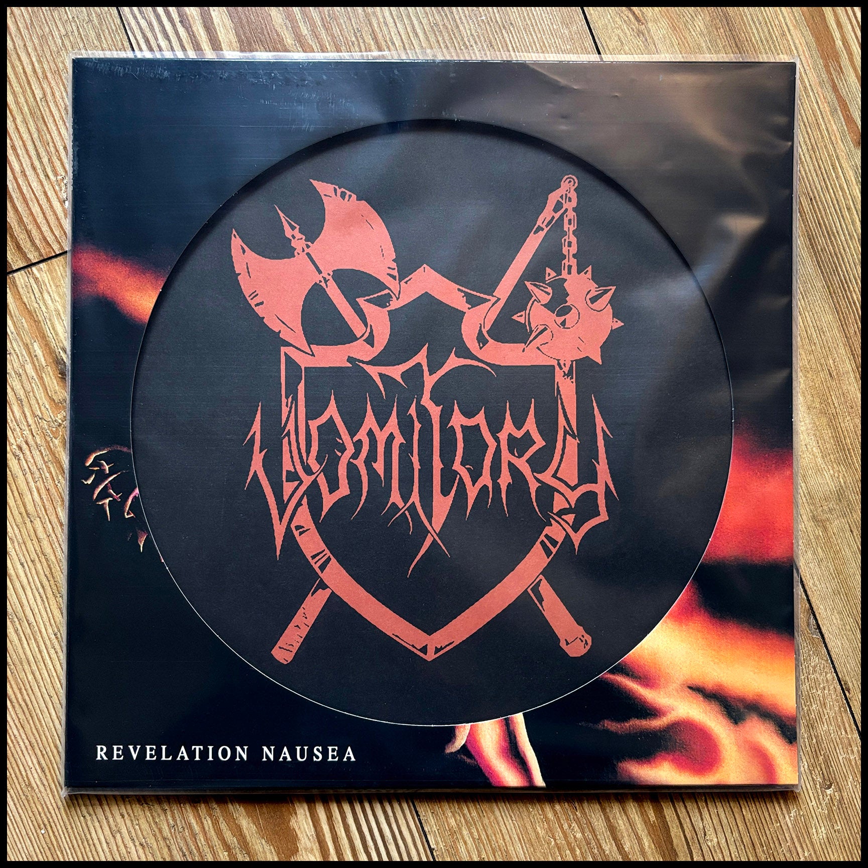 VOMITORY: REVELATION NAUSEA limited picture disc (picture vinyl in cut out sleeve) *new*
