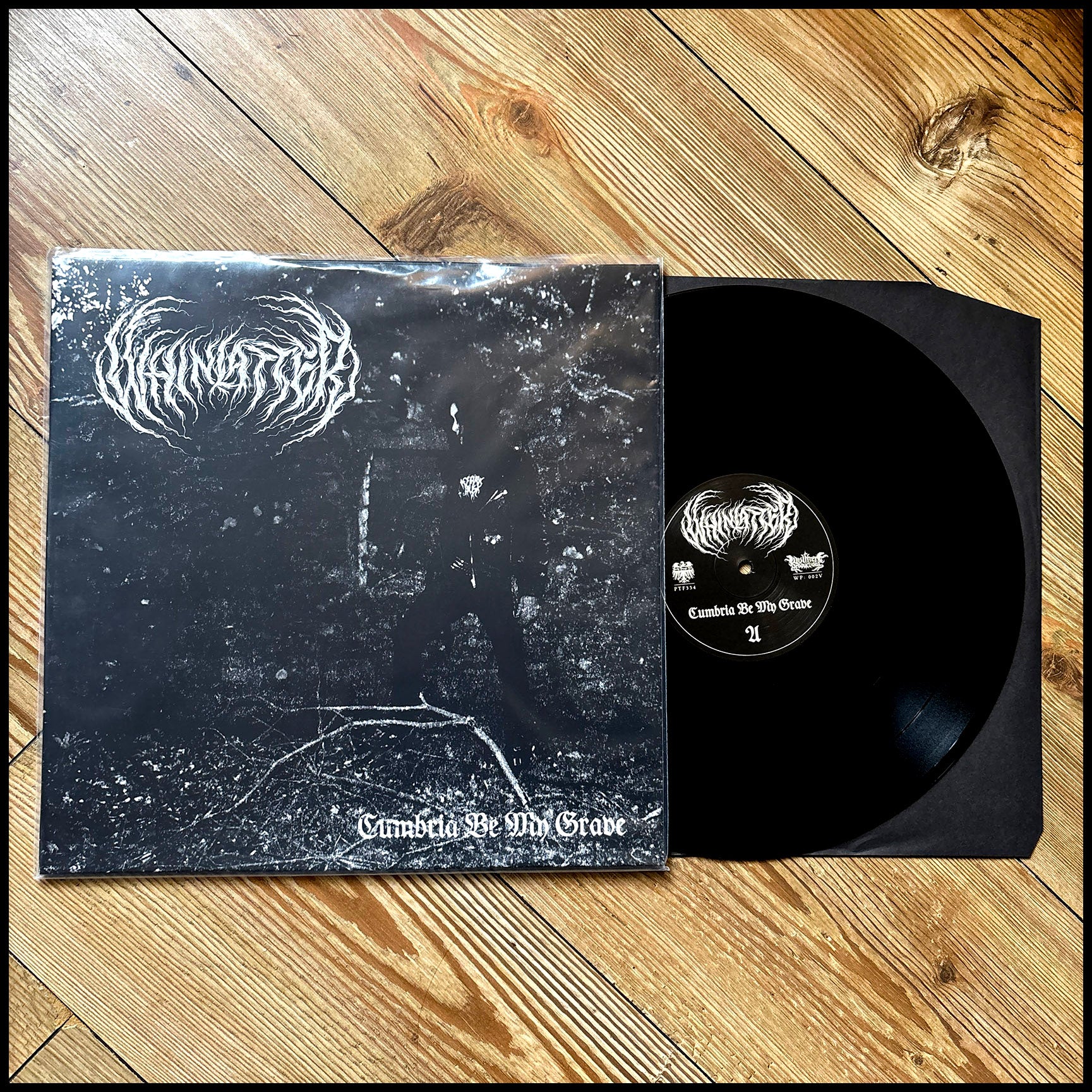 WHINLATTER: CUMBRIA BE MY GRAVE LP *new* (FFO Horna, Sargeist via Hrafn of Úlfarr / Thy Dying Light)