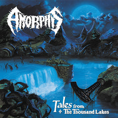 AMORPHIS: Tales from the Thousand Lakes LP (blue galaxy vinyl with printed inserts)