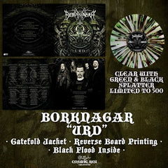 BORKNAGAR: Urd LP (green/black splatter vinyl, gatefold, members of Vintersorg, Solefald, Arcturus)