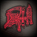 DEATH: official shaped LOGO patch