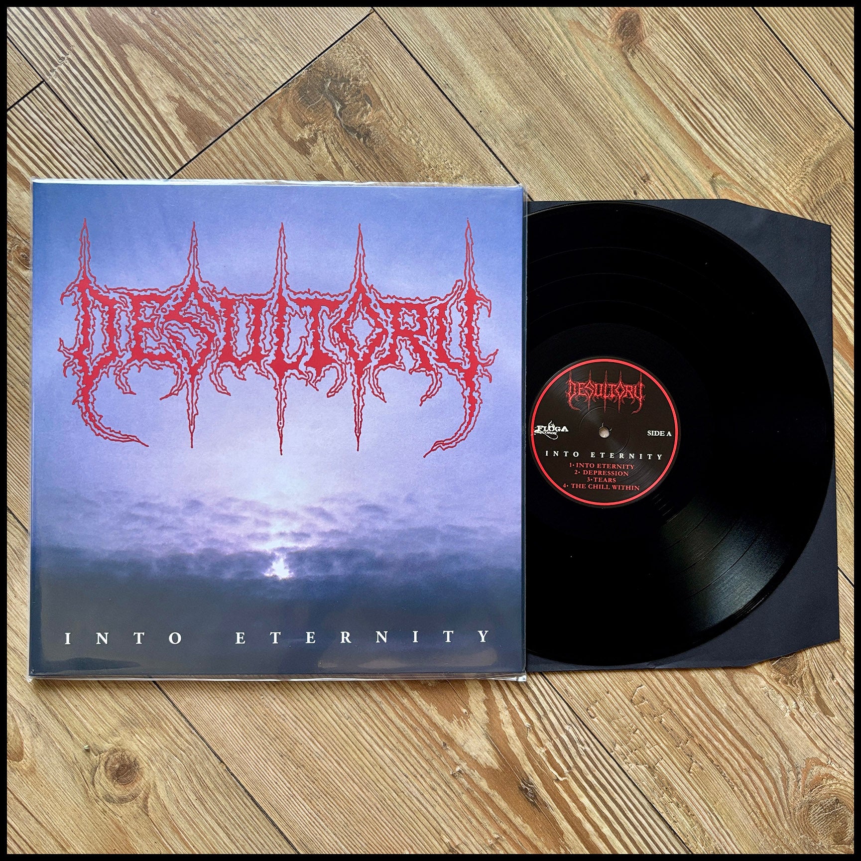 DESULTORY: INTO ETERNITY LP (black vinyl, gatefold sleeve, top notch Swedish DM from 1993) *new*