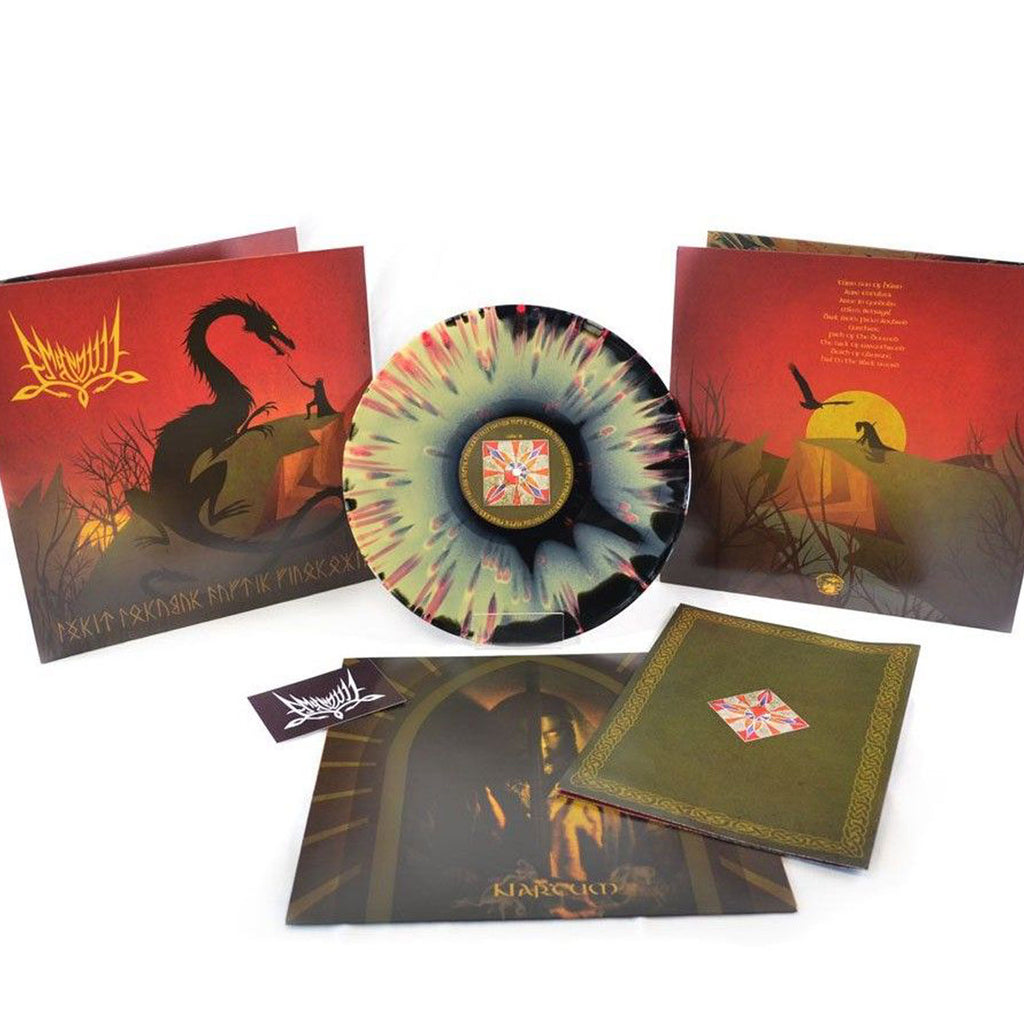 EMYN MUIL: Túrin Turambar Dagnir Glaurunga LP (yellow/black swirl + splatter vinyl, gatefold A2 poster) *new*