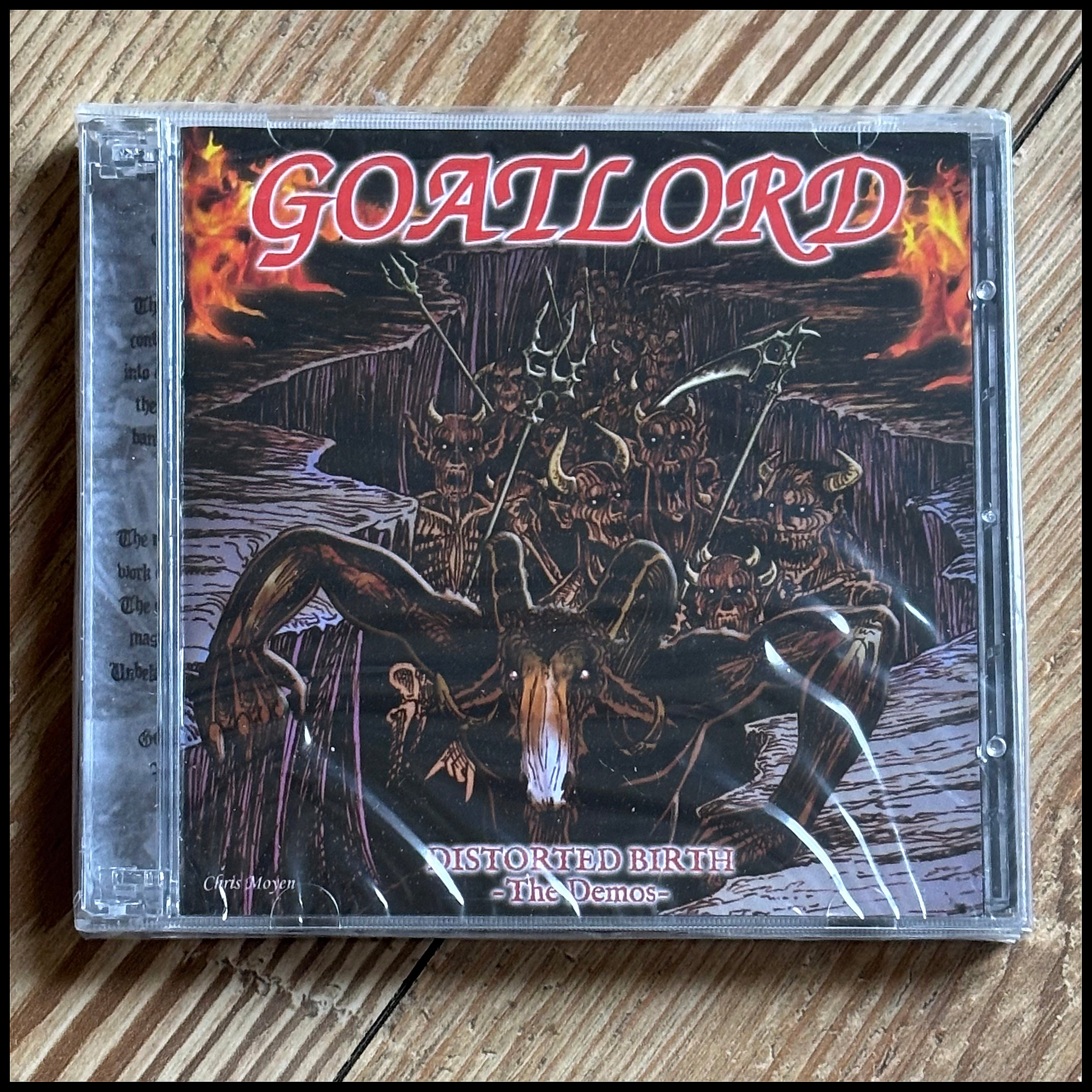 GOATLORD: Distorted Birth: The Demos double CD (2 x CD, classic demos, ltd to 300) *new, sealed*