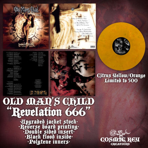 OLD MAN'S CHILD: Revelation 666: The Curse of Damnation LP (orange vinyl, limited)