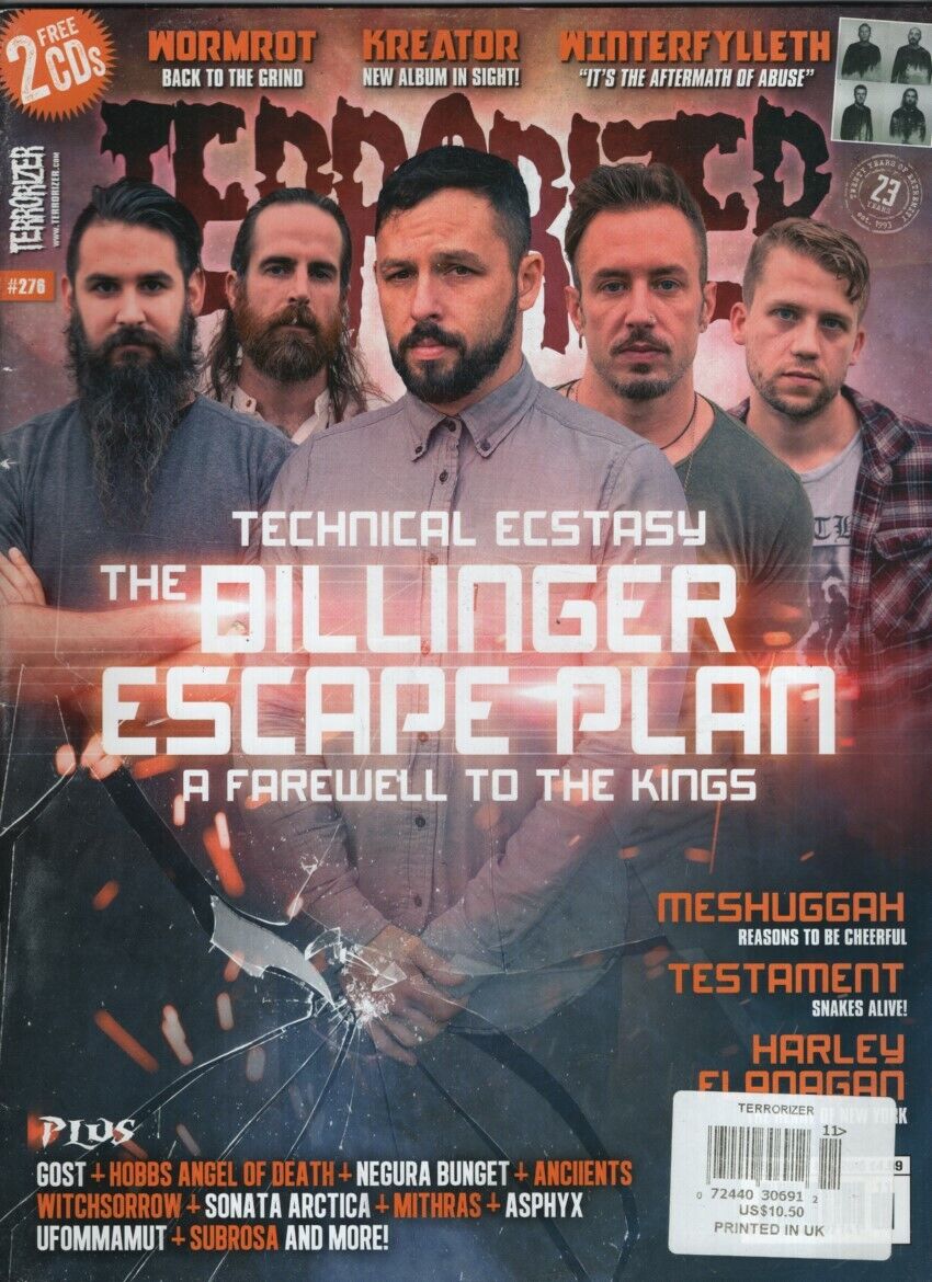 MOVING SALE: TERRORIZER magazine £1 per copy!   (201-final issue)