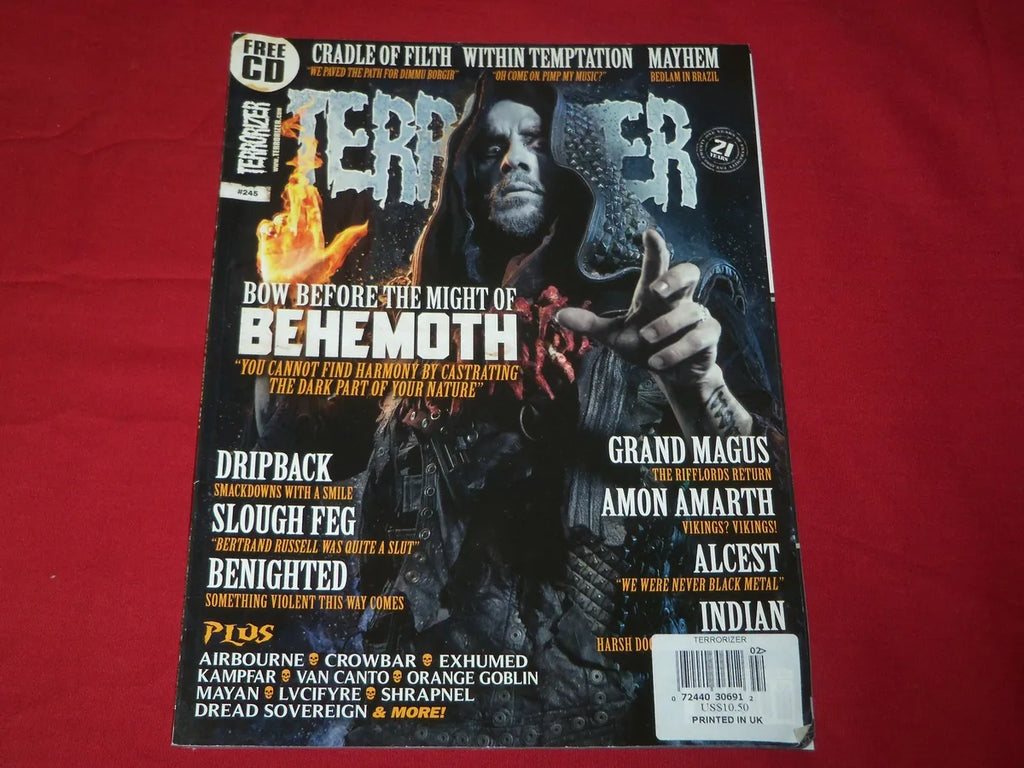 MOVING SALE: TERRORIZER magazine £1 per copy!   (201-final issue)