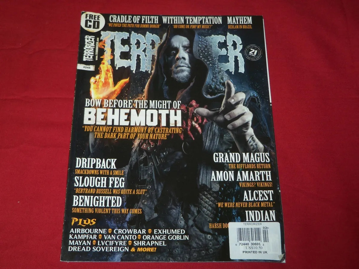 MOVING SALE: TERRORIZER magazine £1 per copy!   (201-final issue)