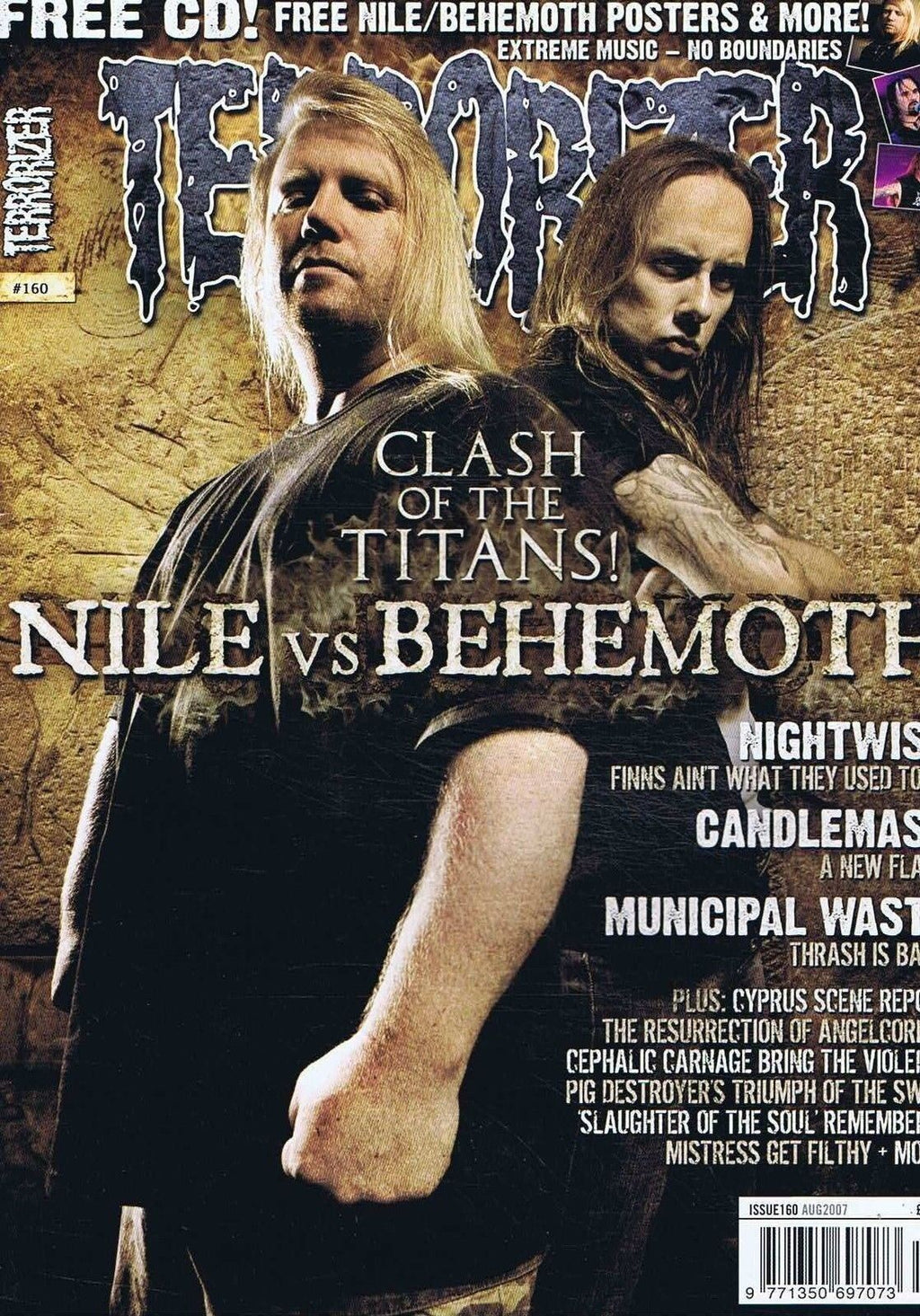 MOVING SALE: TERRORIZER magazine £1 per copy!   (issues 150-200)
