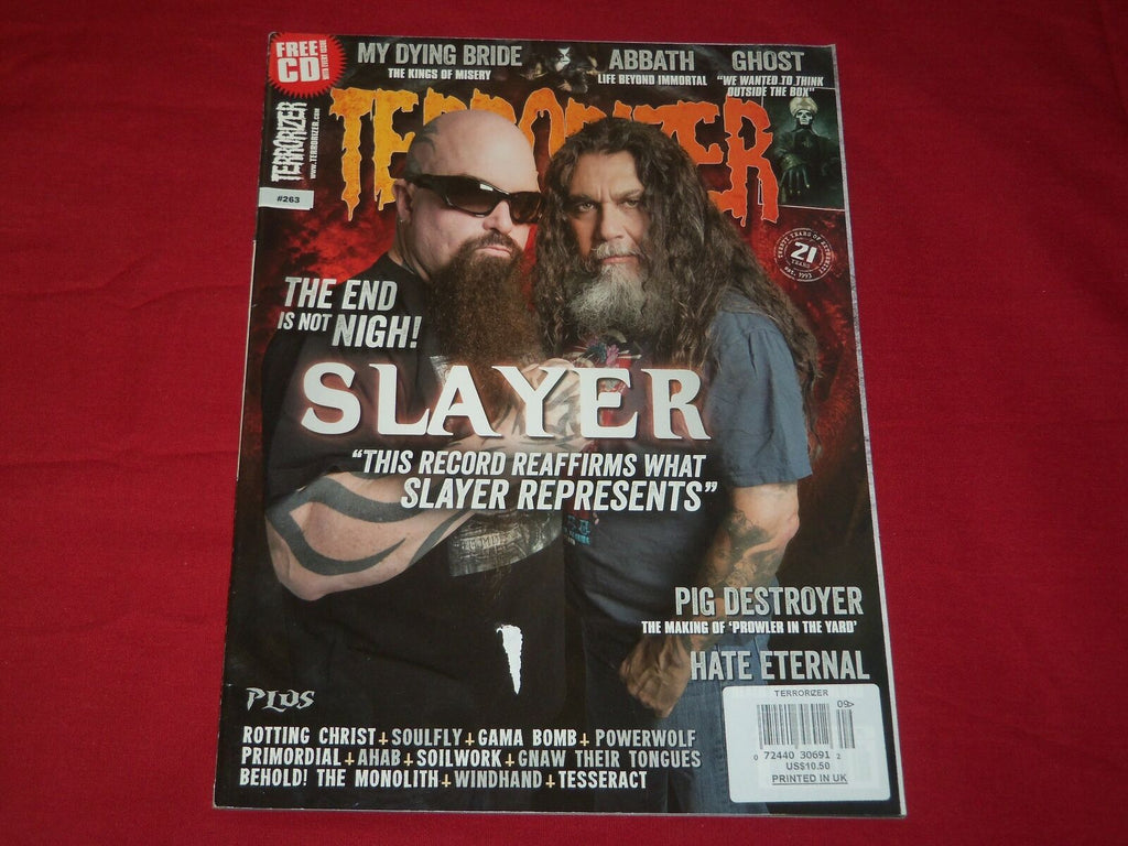 MOVING SALE: TERRORIZER magazine £1 per copy!   (201-final issue)
