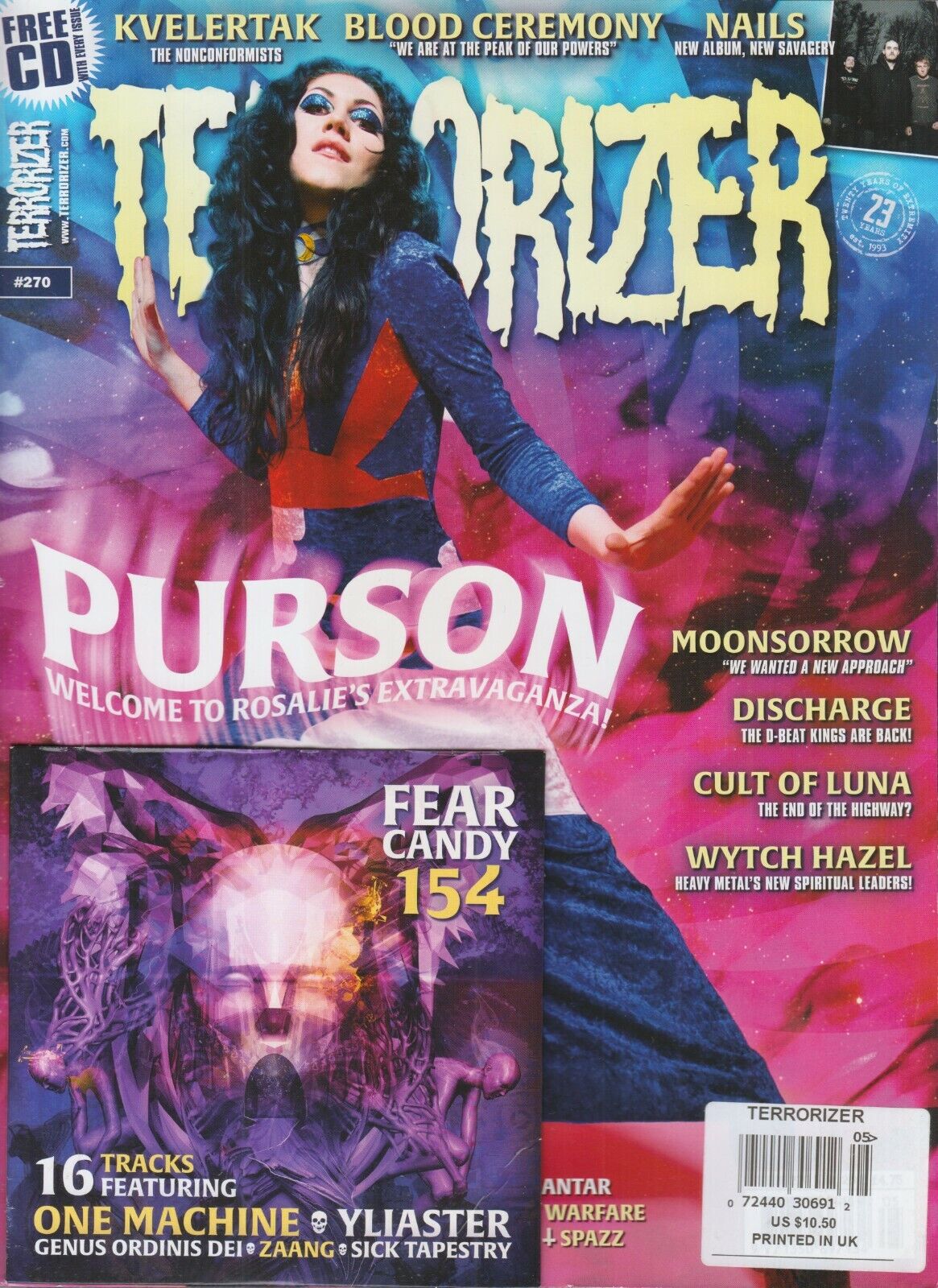 MOVING SALE: TERRORIZER magazine £1 per copy!   (201-final issue)
