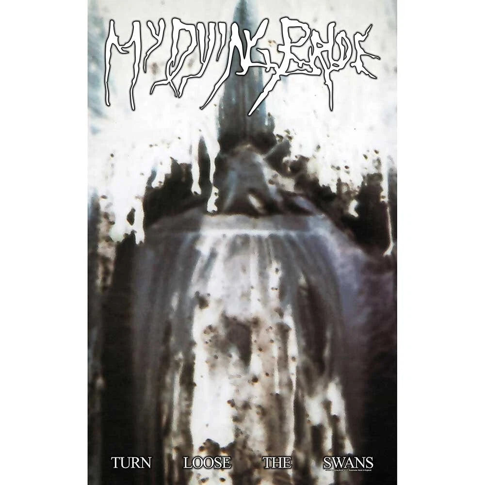 MY DYING BRIDE: official TURN LOOSE THE SWANS large flag / textile poster