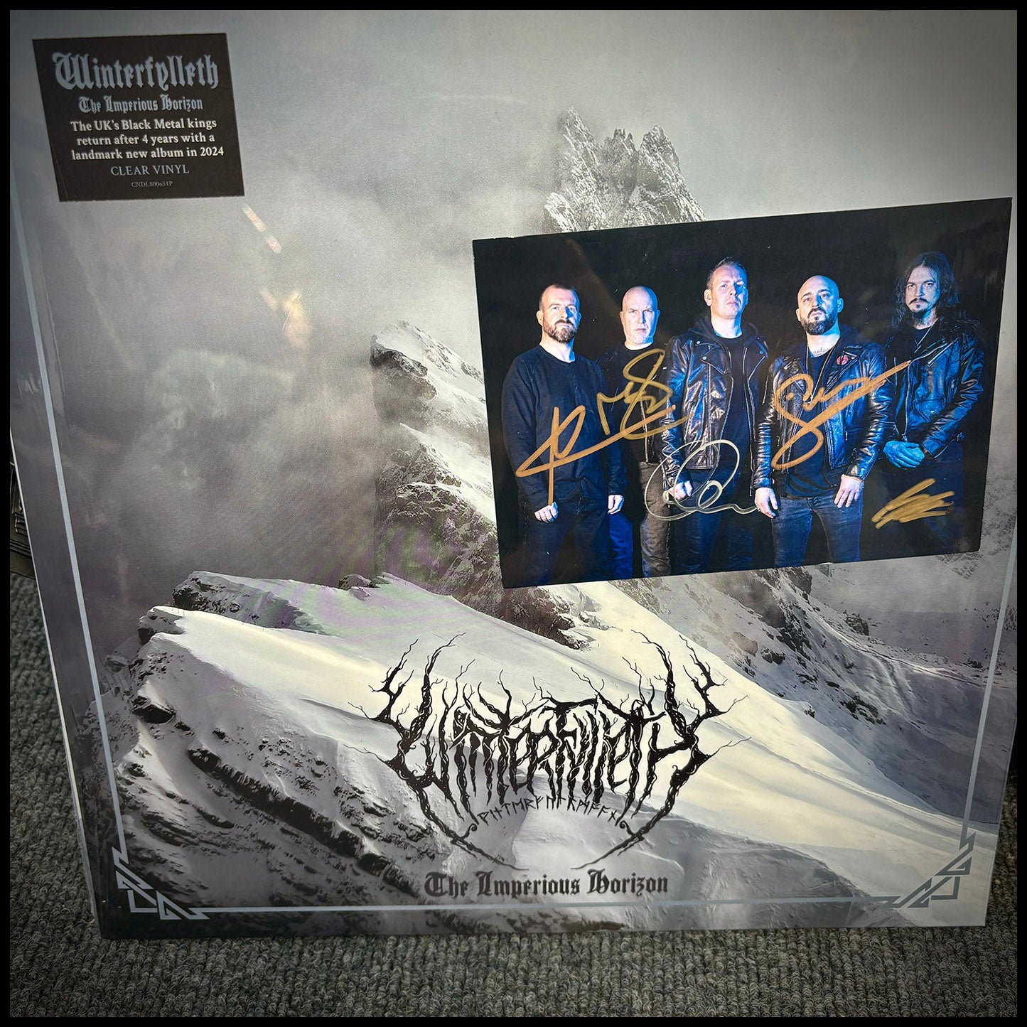 WINTERFYLLETH: The Imperious Horizon 2LP (double vinyl with signed postcard) *new*