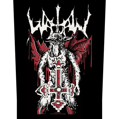 Official WATAIN: DEMON/INVERTED CROSS large back patch