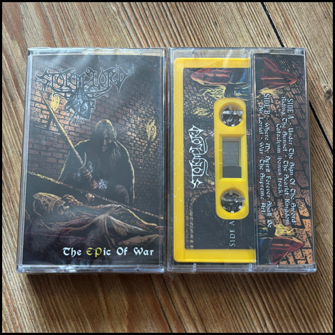 STORMLORD: The EPic Of War cassette (symphonic epic black metal)