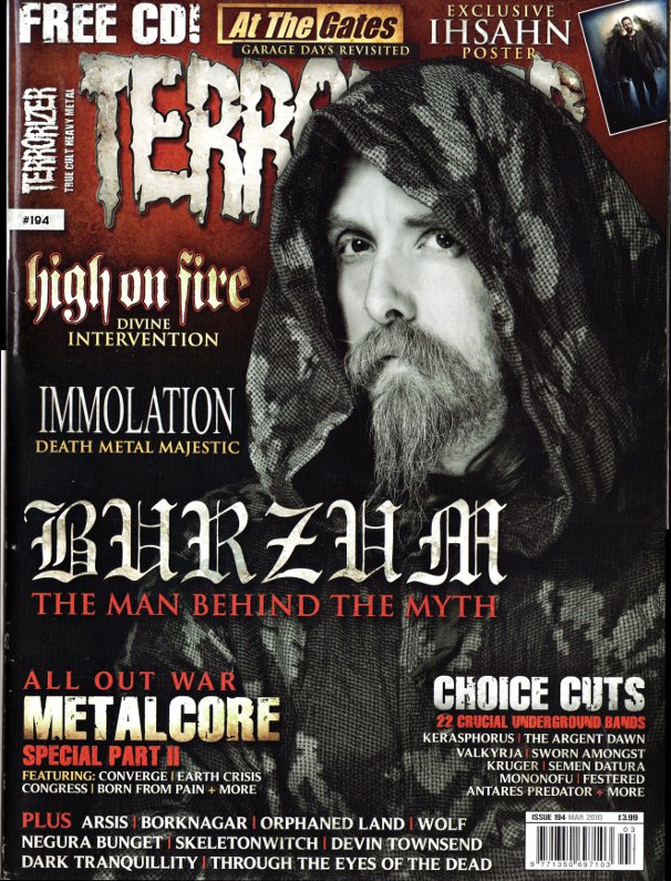 MOVING SALE: TERRORIZER magazine £1 per copy!   (issues 150-200)