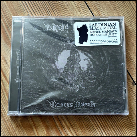 UNHOLY IMPURITY: Oculus Mortis CD (Sardinian black metal)