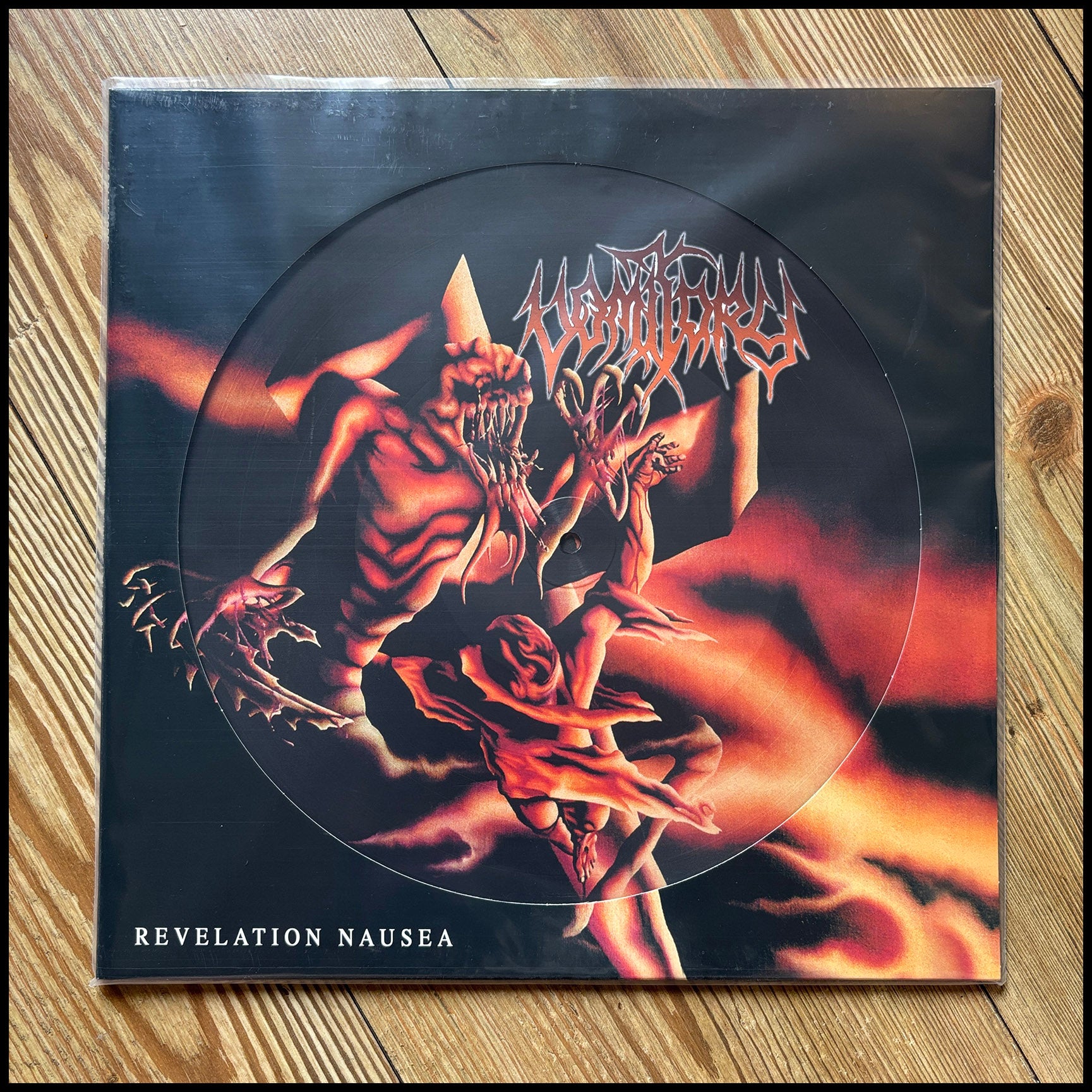 VOMITORY: REVELATION NAUSEA limited picture disc (picture vinyl in cut out sleeve) *new*
