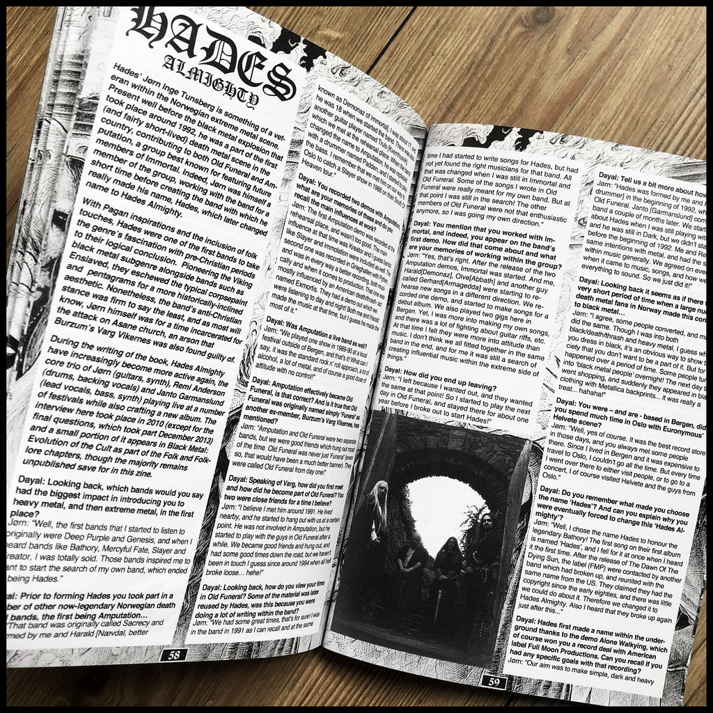 BLACK METAL: PRELUDE TO THE CULT  mini-book (Evolution of the Cult companion book)