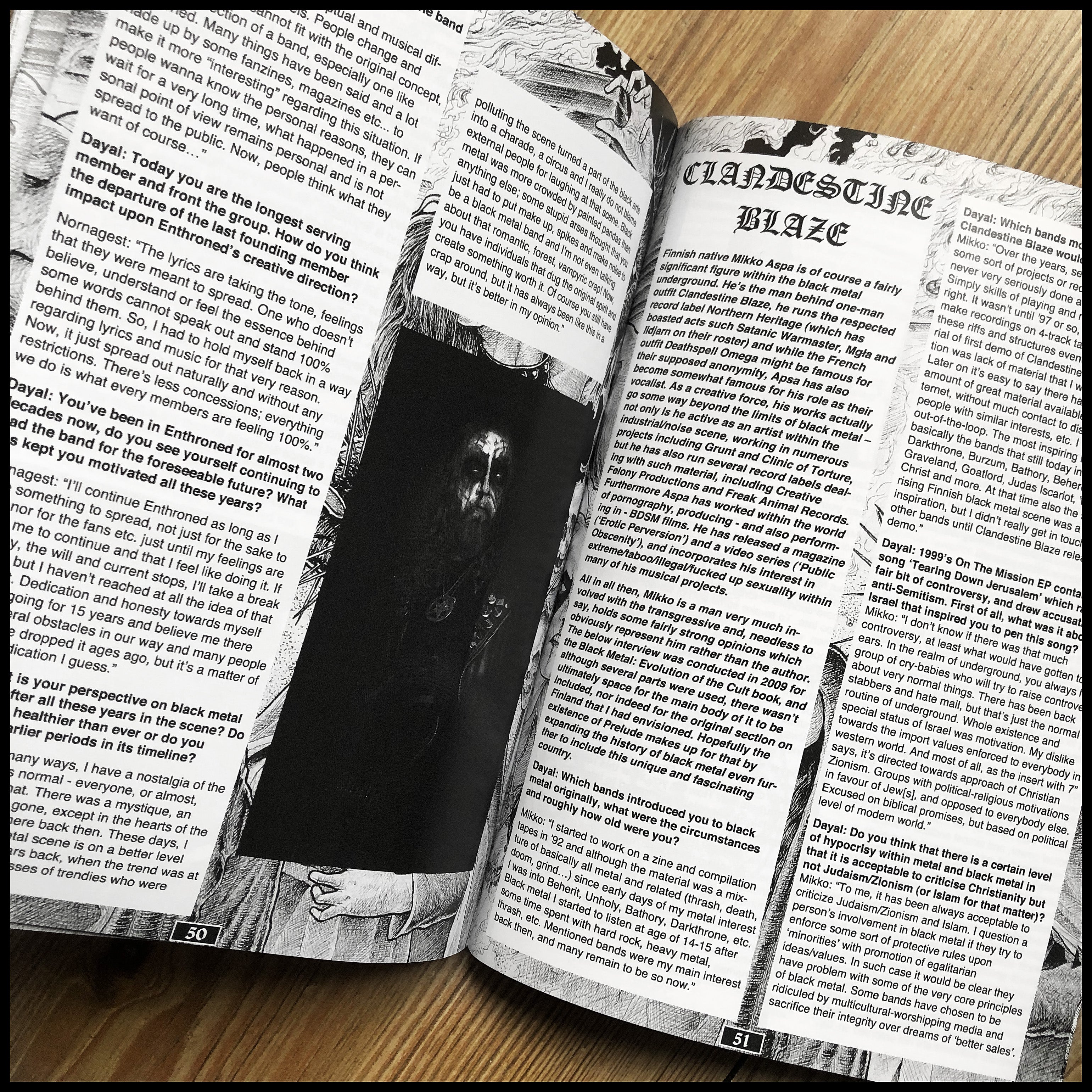 BLACK METAL: PRELUDE TO THE CULT  mini-book (Evolution of the Cult companion book)