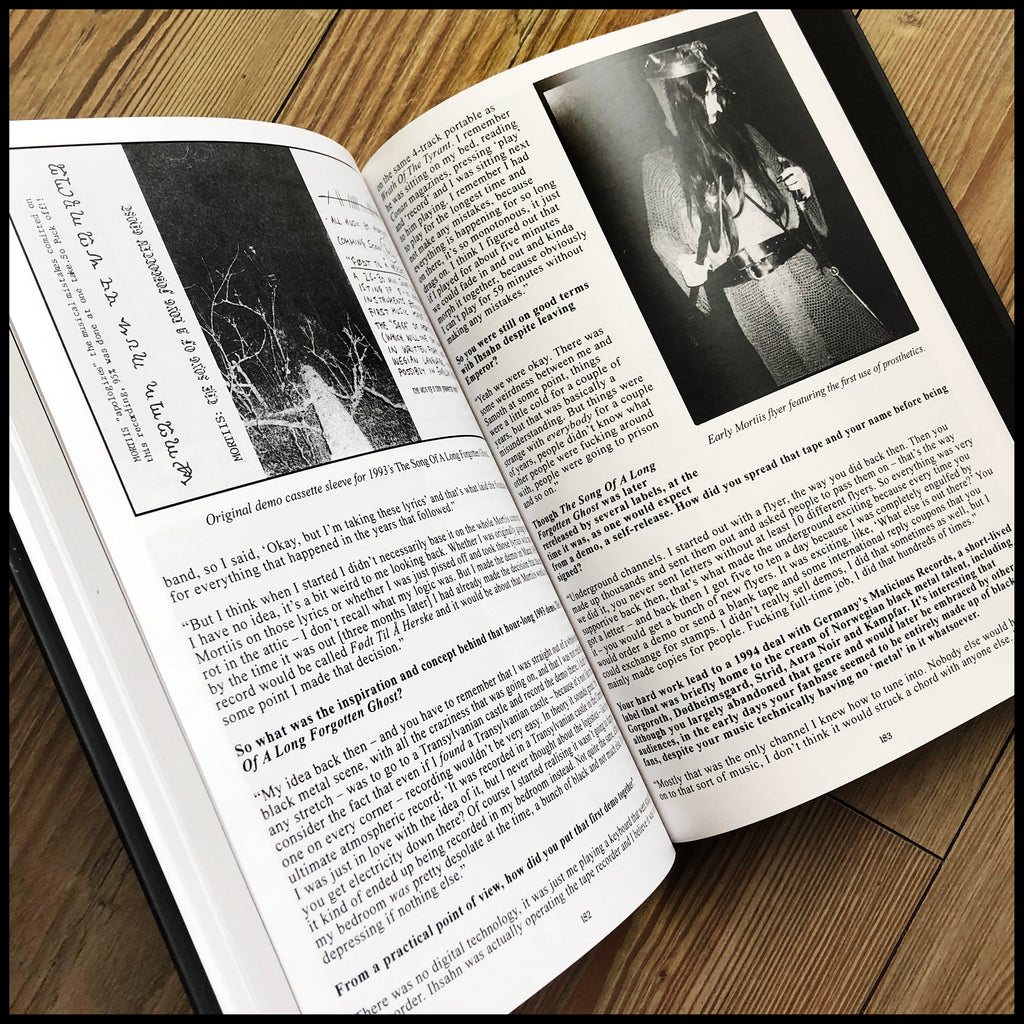 MORTIIS: SECRETS OF MY KINGDOM: RETURN TO DIMENSIONS UNKNOWN hardback book (3rd edition/cover) *signed!*