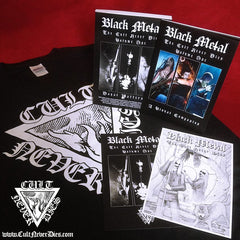 BLACK METAL: THE CULT NEVER DIES VOL. ONE 2-book signed boxset (inc. shirt, art, prints, deluxe box)