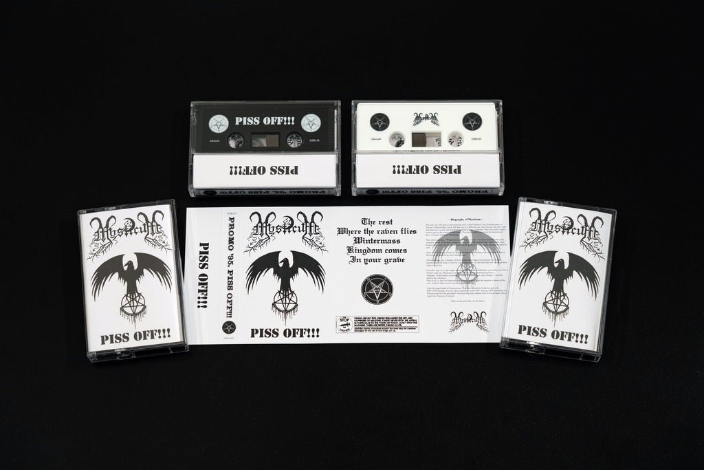 MYSTICUM: Industries of Inferno (ltd 8 cassette boxset & hardcover book + pendant and chain, patches, flag, posters)