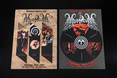 MYSTICUM: Industries of Inferno (ltd 8 cassette boxset & hardcover book + pendant and chain, patches, flag, posters)