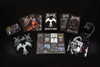MYSTICUM: Industries of Inferno (ltd 8 cassette boxset & hardcover book + pendant and chain, patches, flag, posters)