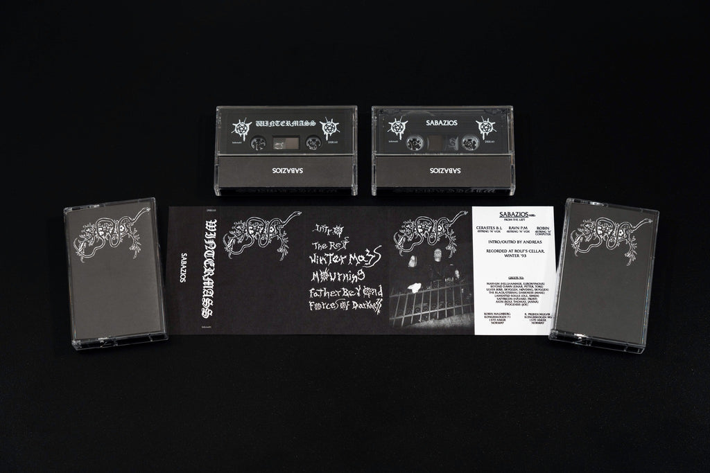 MYSTICUM: Industries of Inferno (ltd 8 cassette boxset & hardcover book + pendant and chain, patches, flag, posters)
