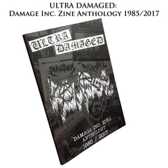 ULTRA DAMAGED: DAMAGE INC. ZINE ANTHOLOGY book (Underground Archives 1) [by Maniac, ex-MAYHEM]