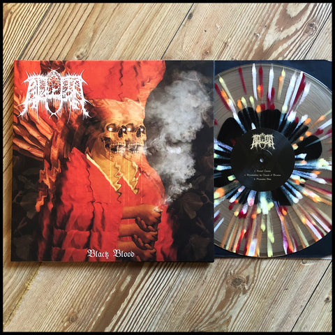 Sale: ABDUCTION: Black Blood LP (limited edition splatter vinyl, top tier UK black metal)