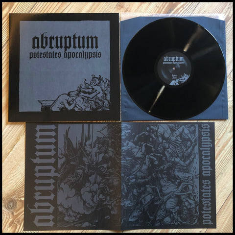 ABRUPTUM: Potestates Apocalypsis LP (black vinyl, includes poster, final album)