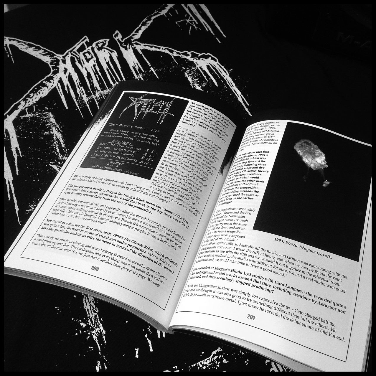 MOVING SALE: CULT NEVER DIES THE MEGA ZINE book *SIGNED* (ex-display)