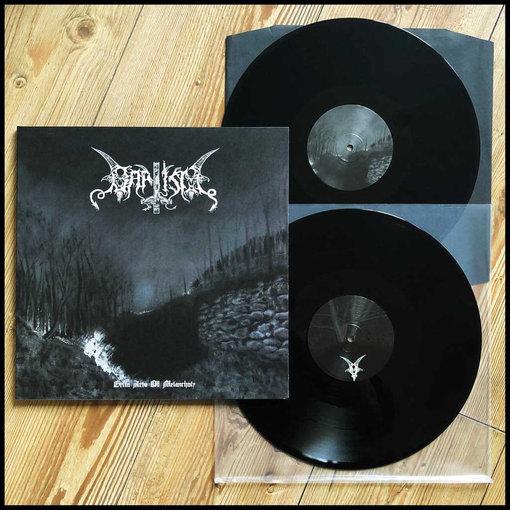 BAPTISM: Grim Arts Melancholy double LP x black vinyl, –