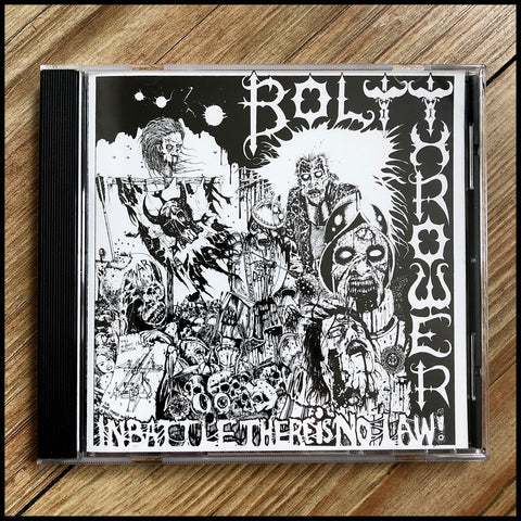 BOLT THROWER: In Battle There Is No Law! CD (Vinyl Solution edition, *not* reissue, unplayed)
