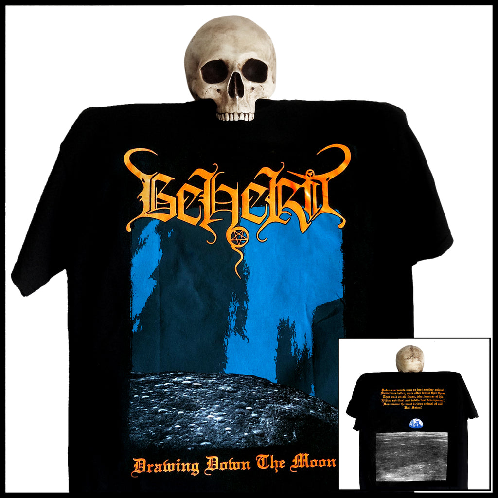 BEHERIT: official DRAWING DOWN THE MOON shirt