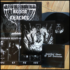 Sale: BLOOD CHALICE: Sepulchral Chants of Self-Destruction LP (black vinyl, includes poster and colour booklet)