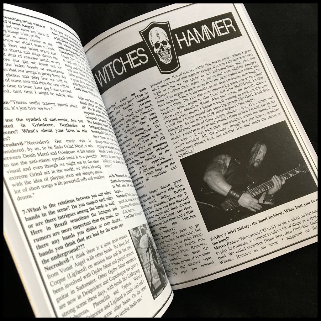 CTHULHU ZINE collection 1 (Issues 1, 2 & 3)  [black, death, grind, war metal, underground fanzine]