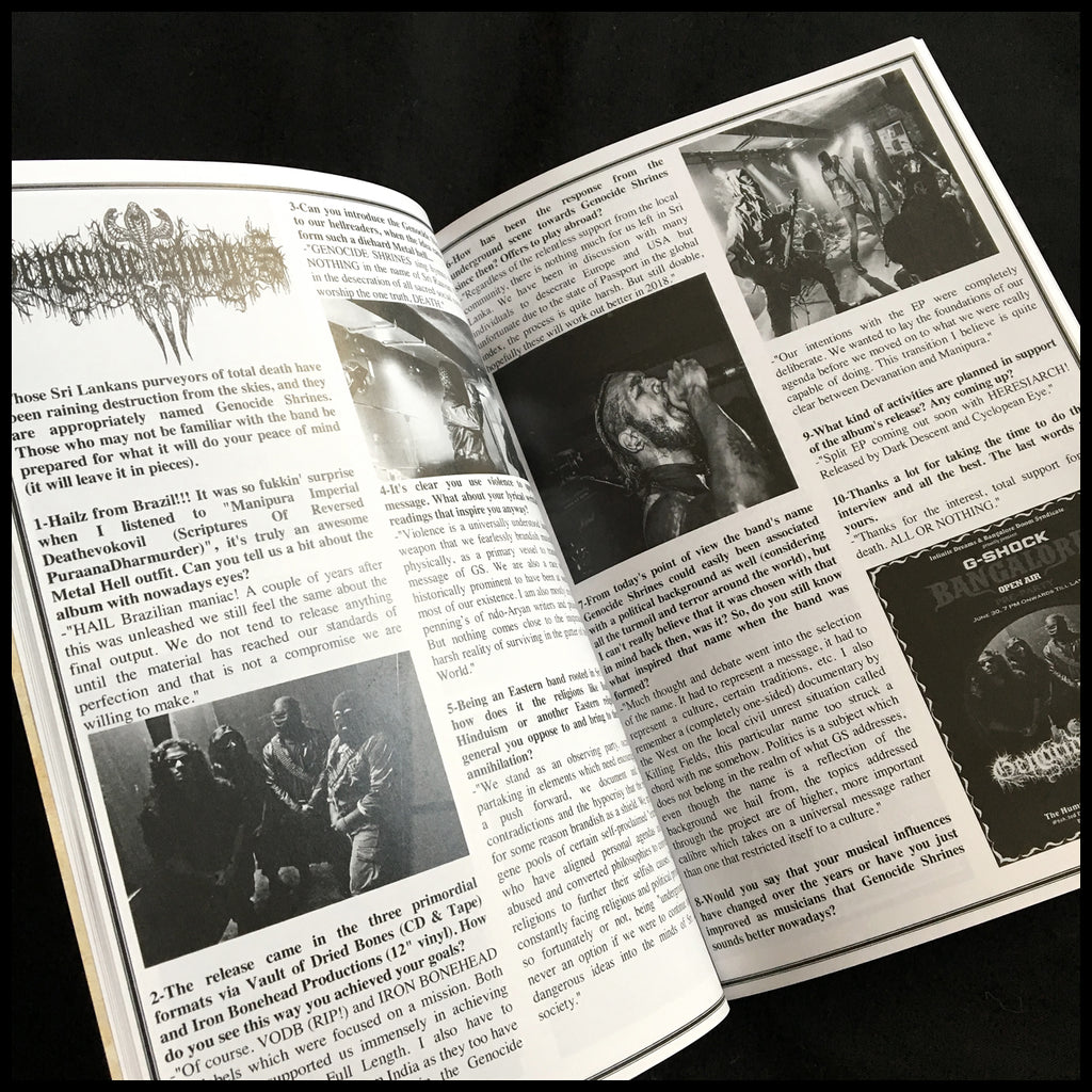 CTHULHU ZINE collection 1 (Issues 1, 2 & 3)  [black, death, grind, war metal, underground fanzine]
