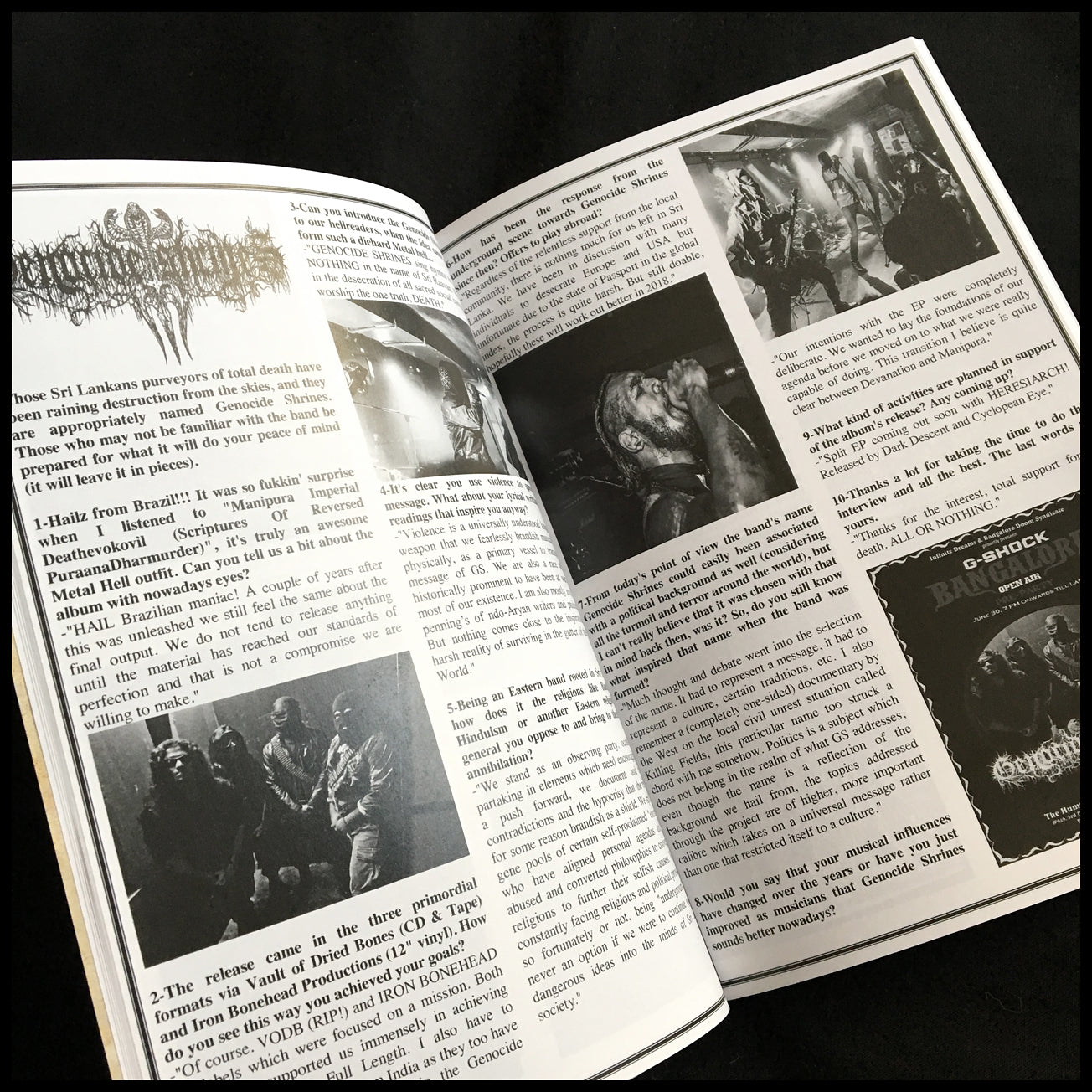 CTHULHU ZINE collection 1 (Issues 1, 2 & 3)  [black, death, grind, war metal, underground fanzine]