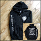 CULT NEVER DIES zip hoodie