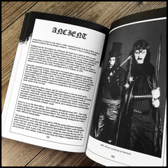 MOVING SALE: CULT NEVER DIES THE MEGA ZINE book *SIGNED* (ex-display)