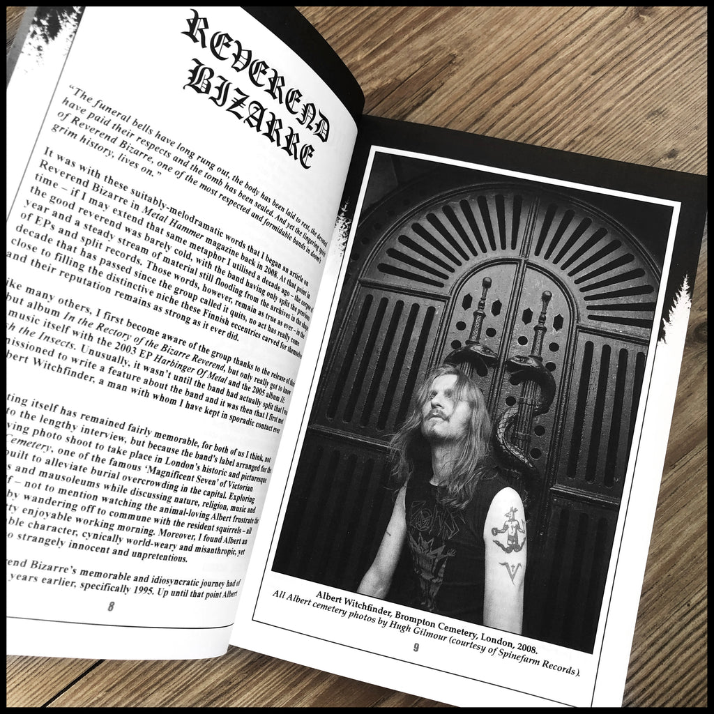 MOVING SALE: CULT NEVER DIES THE MEGA ZINE book *SIGNED* (ex-display)